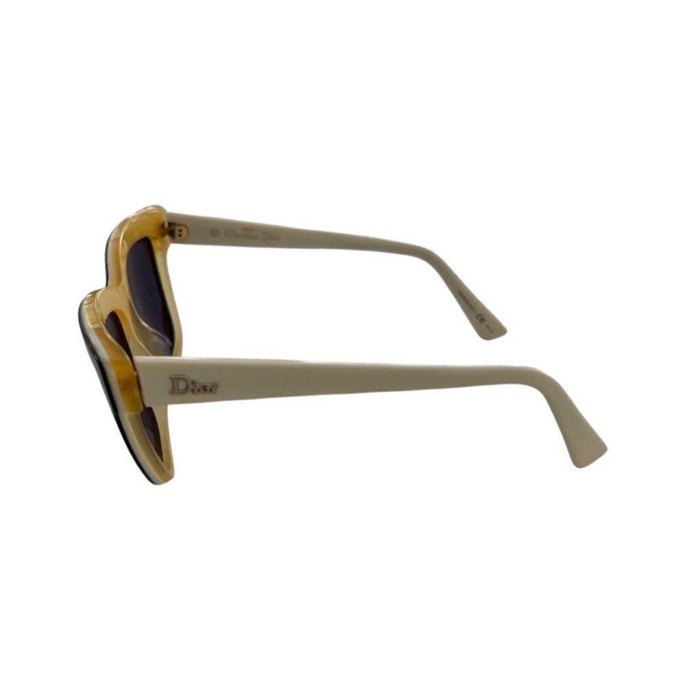 Dior Graphic 39C48 white green sunglasses - Picture 4 of 8